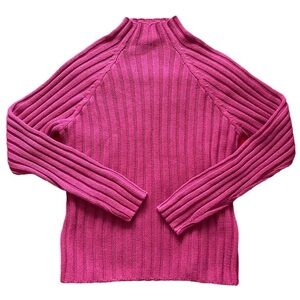 Vintage Pink Herman Geist Long Sleeve Sweater Size M